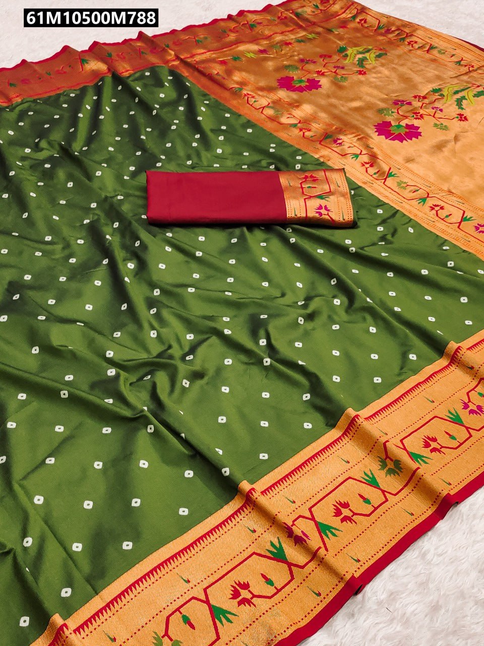 Soft silk Paithani Saree