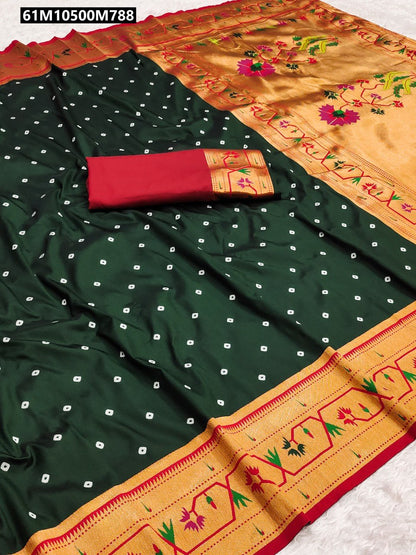 Soft silk Paithani Saree