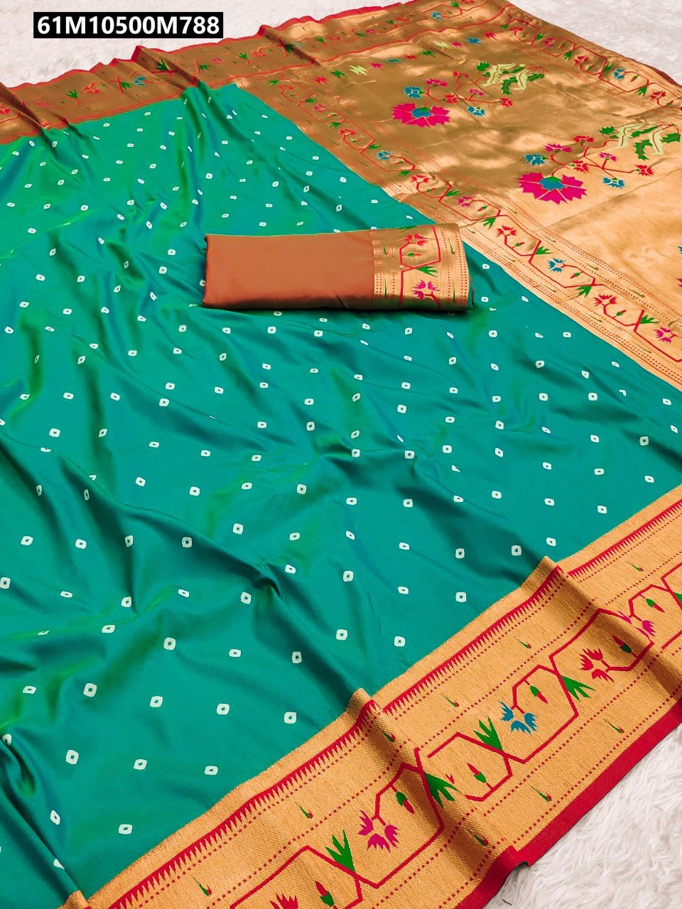 Soft silk Paithani Saree