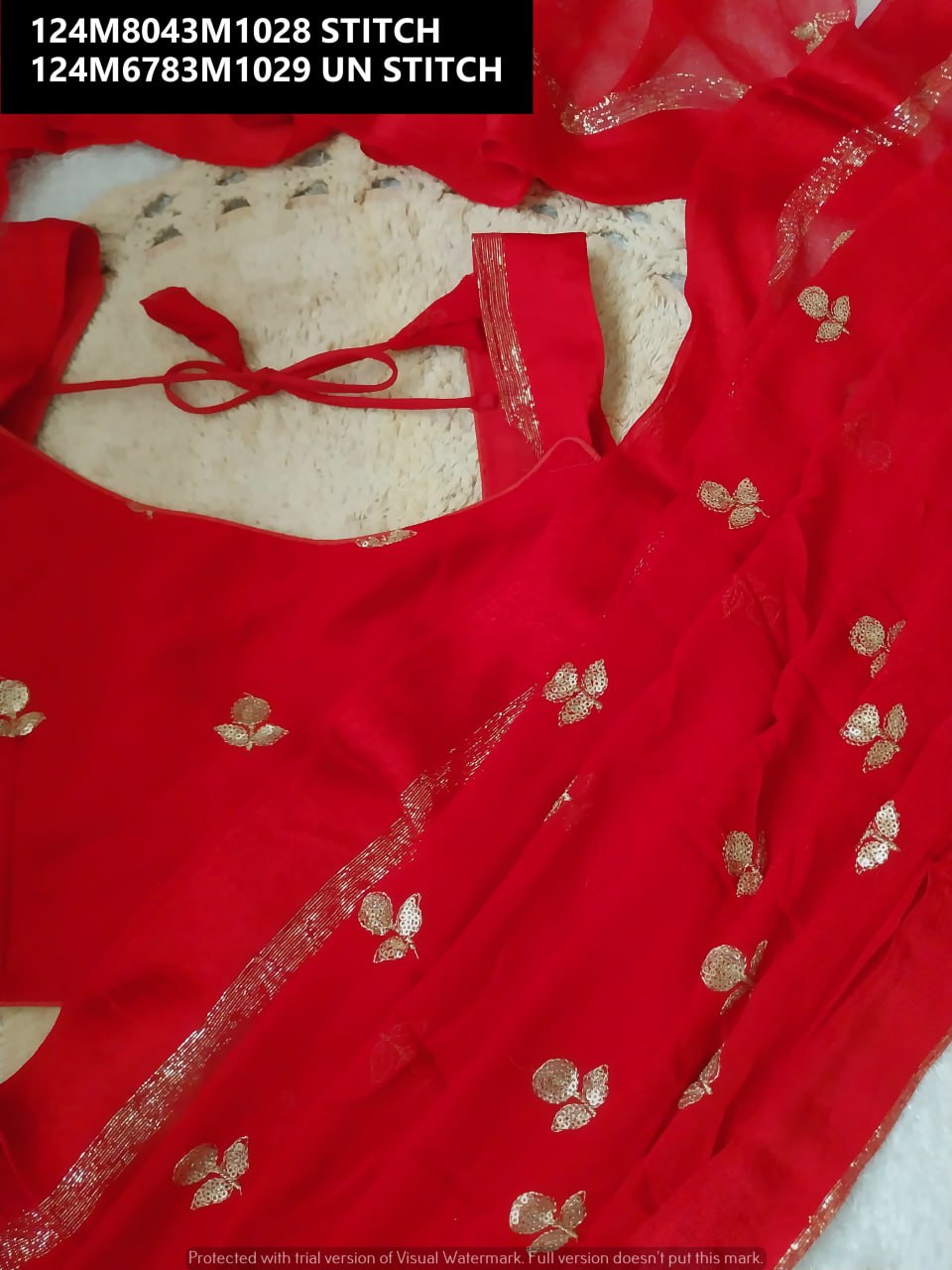 Pure viscose Georgette saree