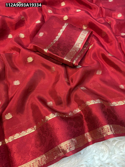 Pure viscose Mysore Crepe Saree