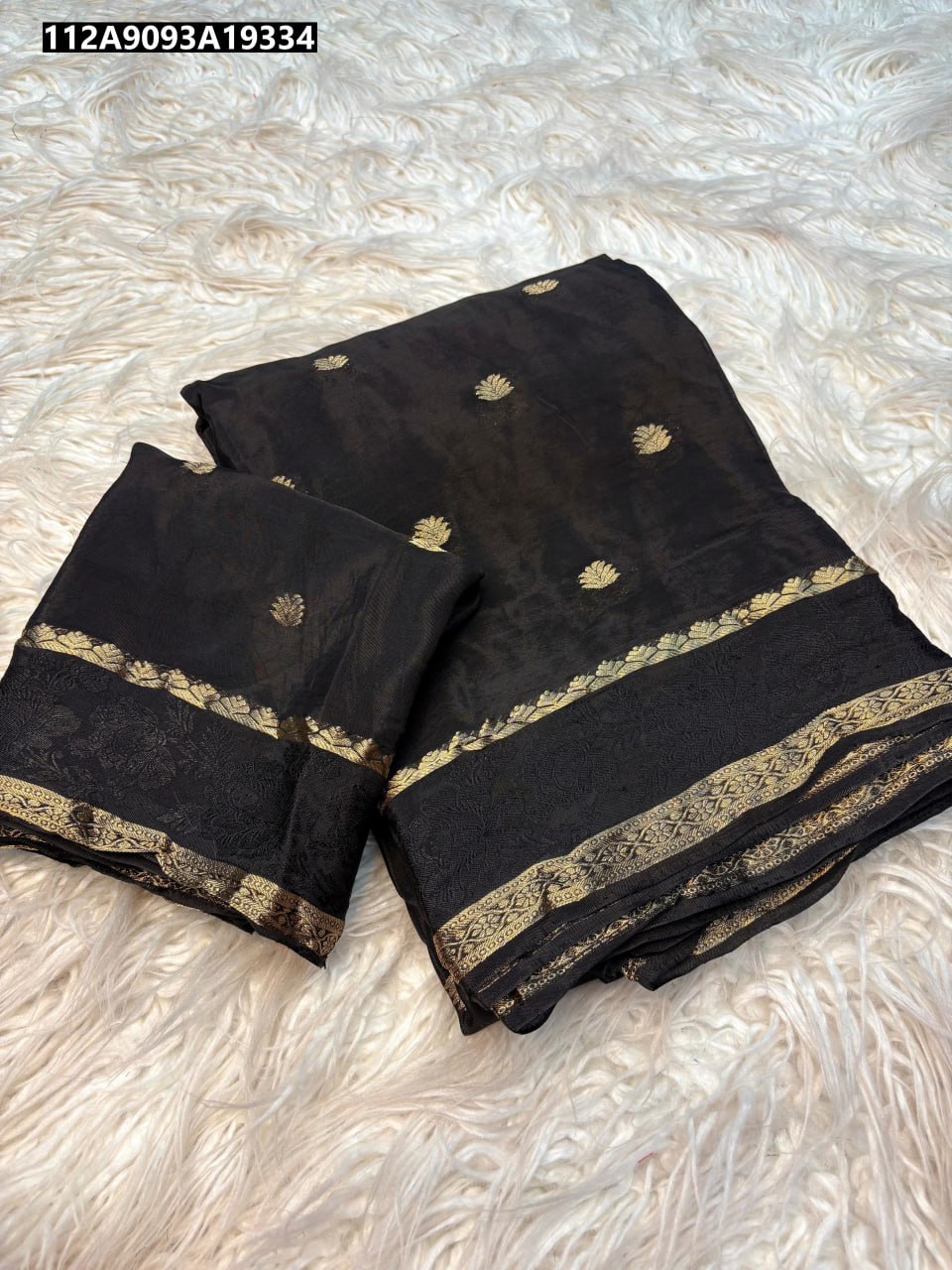 Pure viscose Mysore Crepe Saree