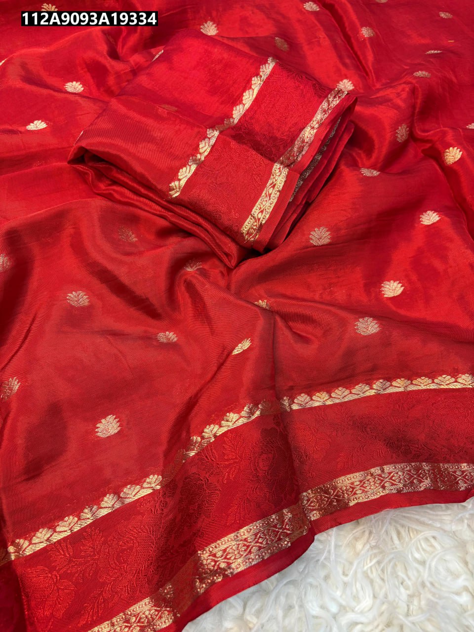 Pure viscose Mysore Crepe Saree
