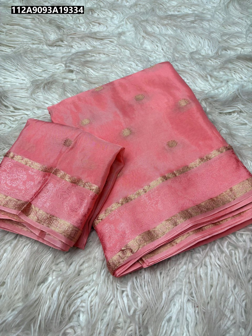 Pure viscose Mysore Crepe Saree