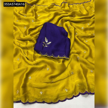 Soft Satin Chinnonn Saree