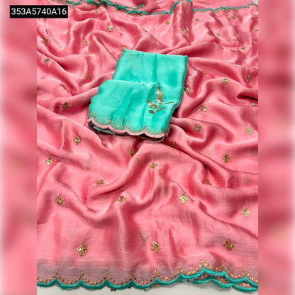 Soft Satin Chinnonn Saree
