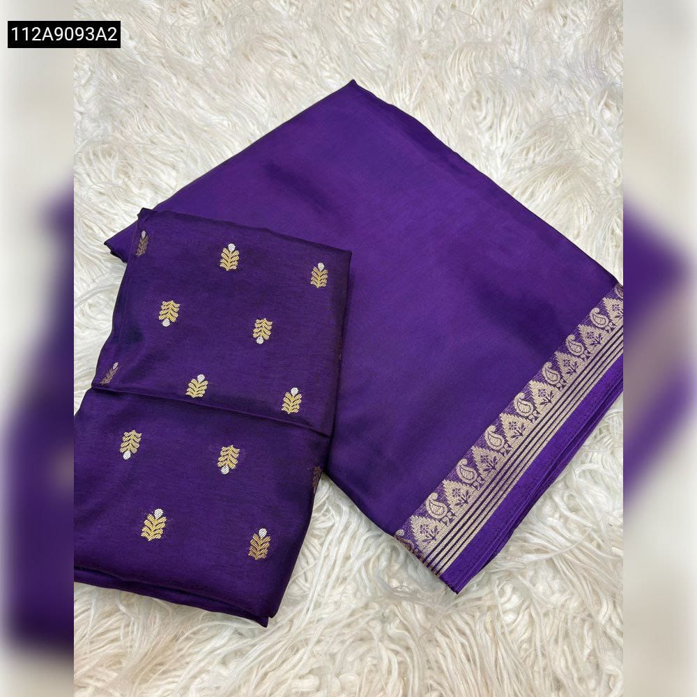 Pure Mysore Crepe Viscose Saree