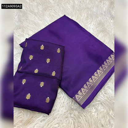 Pure Mysore Crepe Viscose Saree