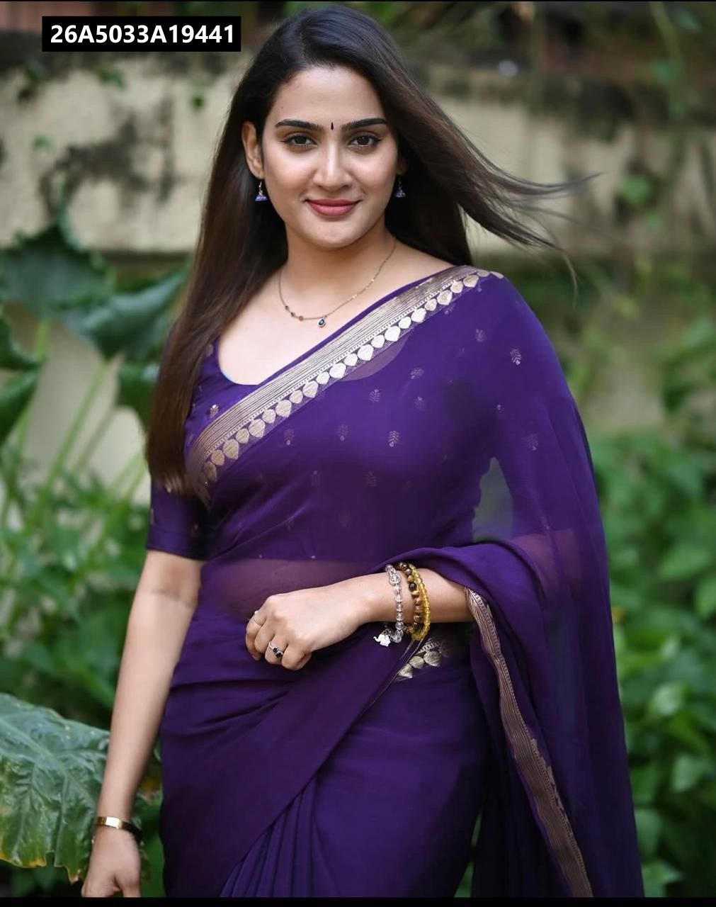 Pure Viscose Chinnon Soft Saree