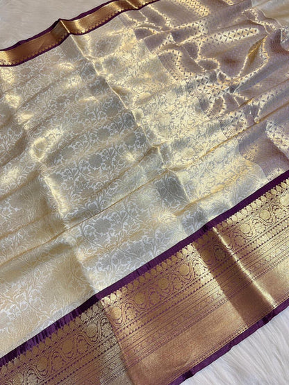 Banarsi Zari tanchui  Soft silk saree