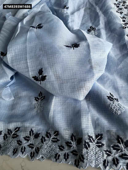 Kota Doriya Saree With Multi Thread Work