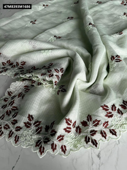 Kota Doriya Saree With Multi Thread Work