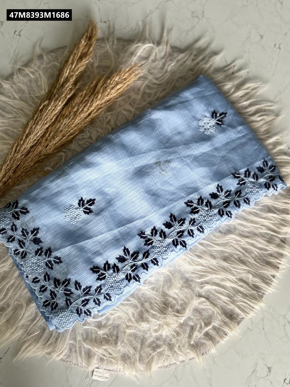 Kota Doriya Saree With Multi Thread Work