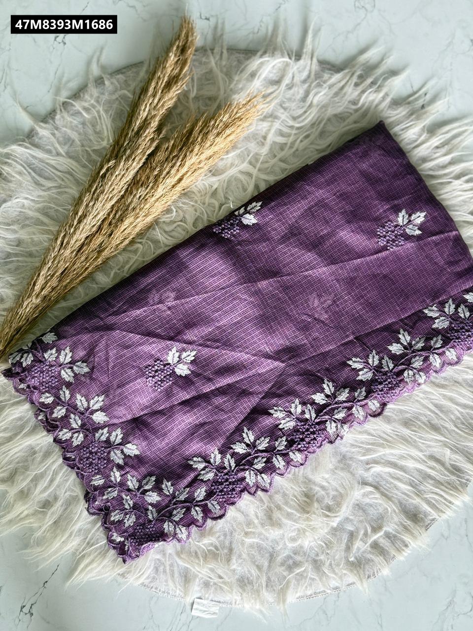 Kota Doriya Saree With Multi Thread Work