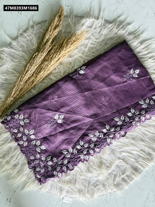 Kota Doriya Saree With Multi Thread Work