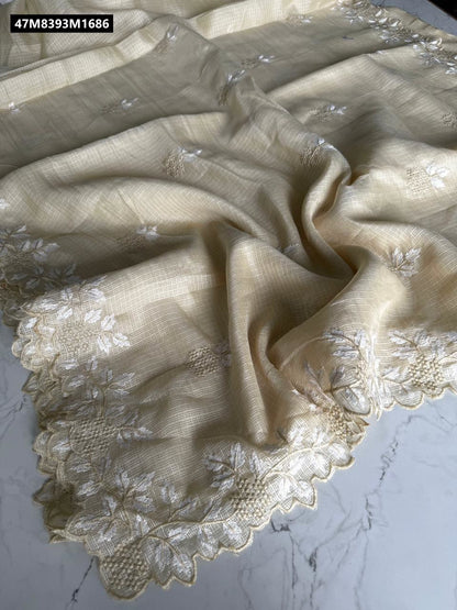 Kota Doriya Saree With Multi Thread Work