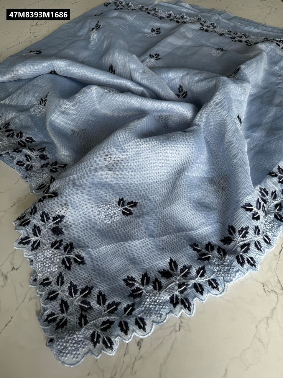 Kota Doriya Saree With Multi Thread Work