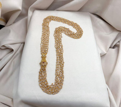 Evergreen Hand Woven Muthayala Haram