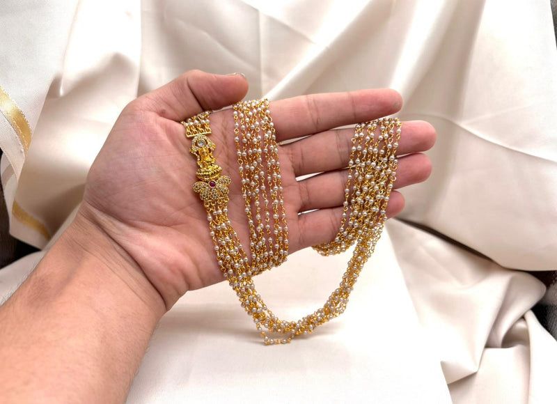 Evergreen Hand Woven Muthayala Haram