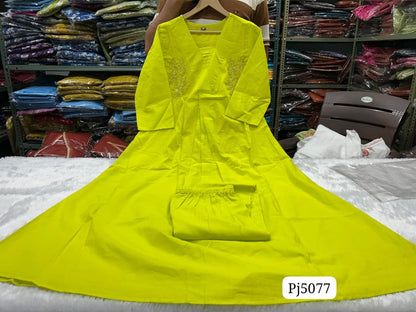 Floral Fine cotton kurti Palazza set