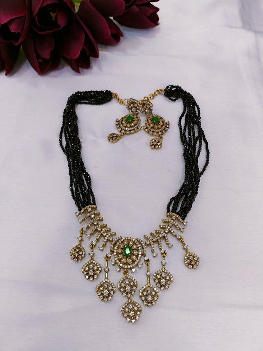 Victorian finish beads set