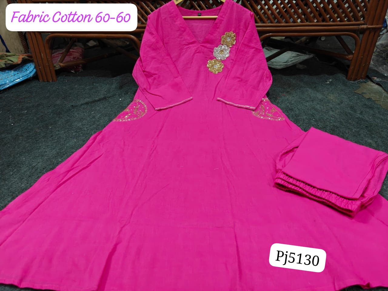 Tubelight Handwork Co-Ord Set