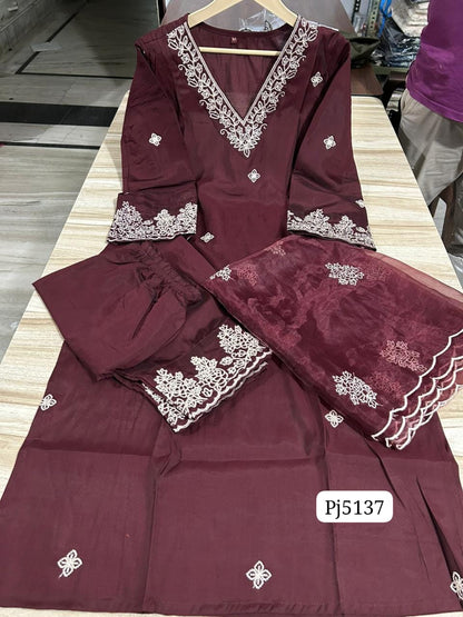 CHANDERI SILK KURTI