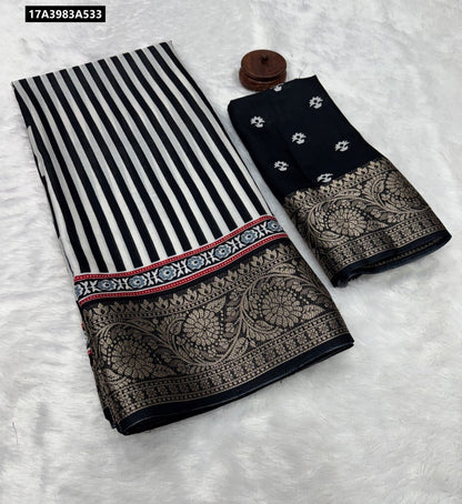 PURE AND SOFT DOLA SILK SAREE