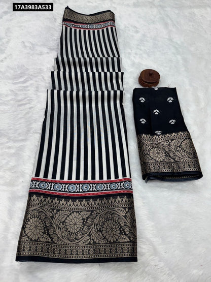 PURE AND SOFT DOLA SILK SAREE