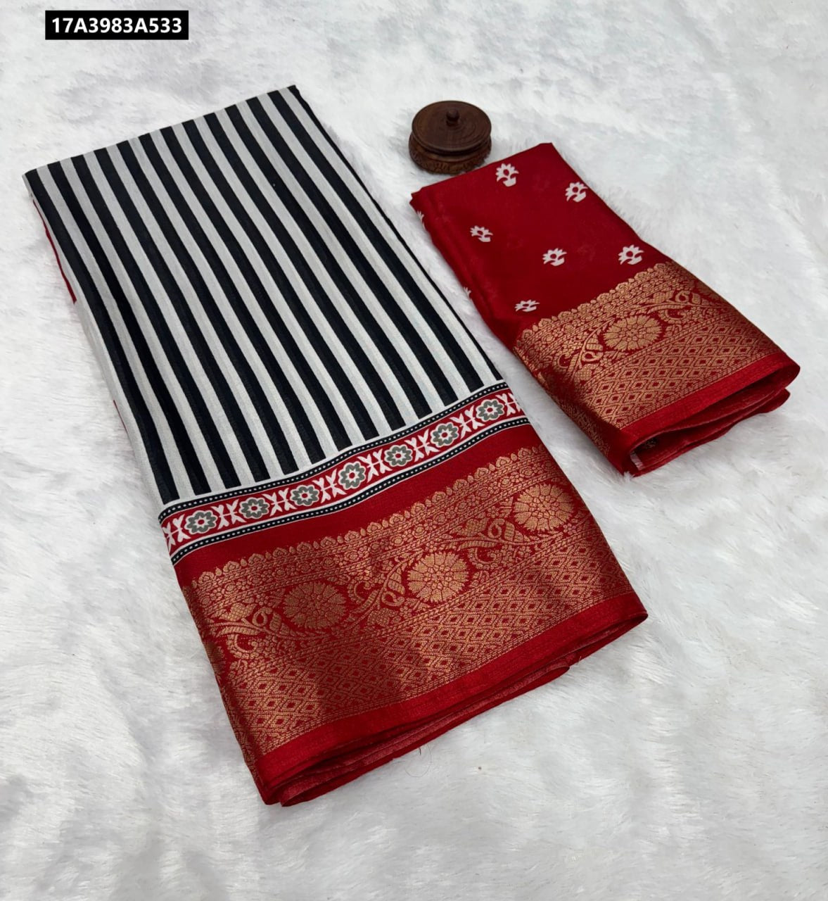 PURE AND SOFT DOLA SILK SAREE