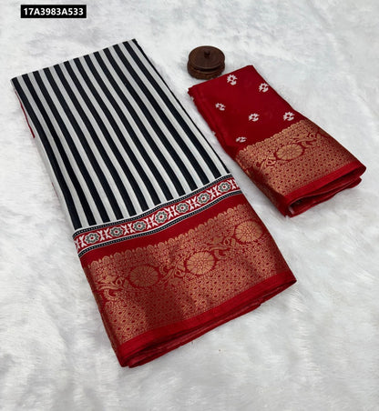 PURE AND SOFT DOLA SILK SAREE