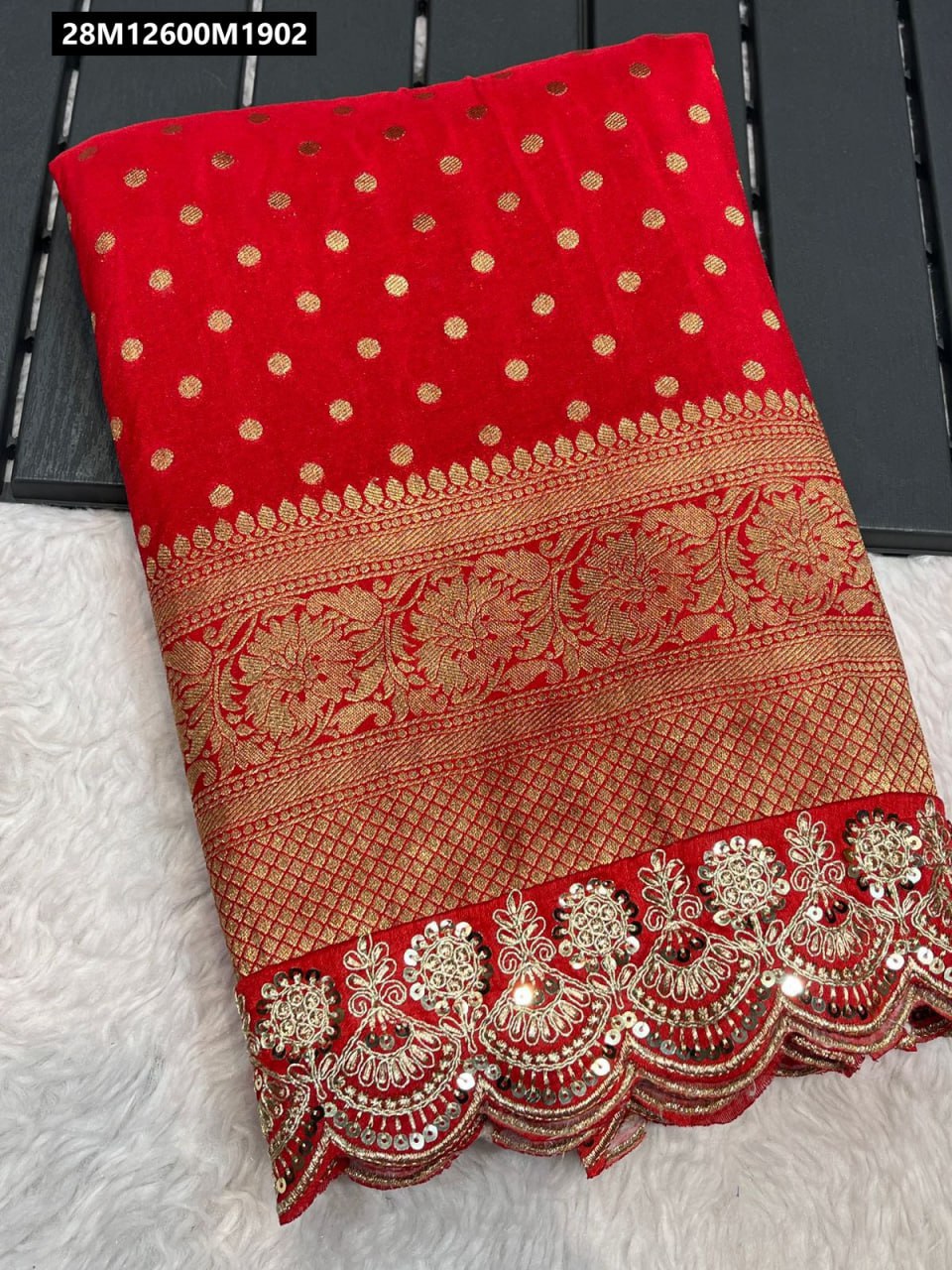Pure Crepe Khadi Silk Pattu Saree