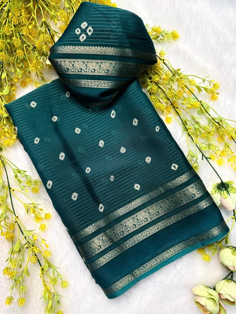 Crepe Silk Saree