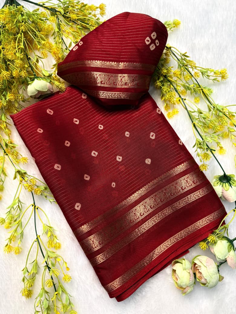 Crepe Silk Saree