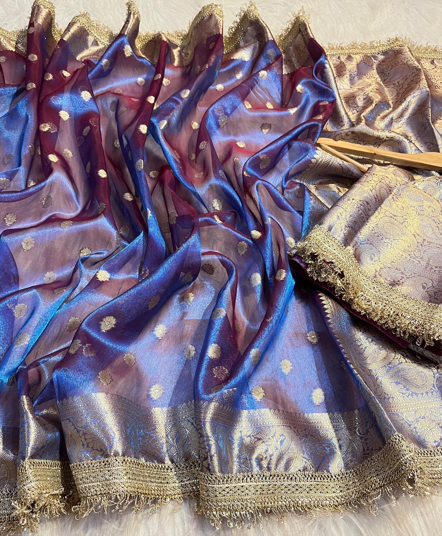 Banarasi Soft Premium Semi Tissue Silk saree