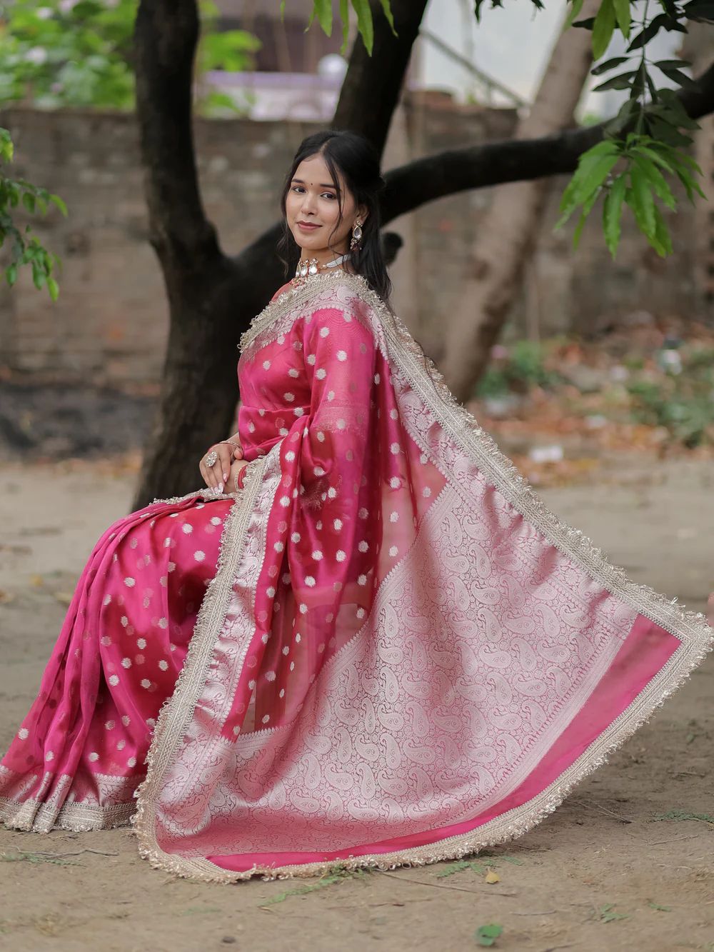 Banarasi Soft Premium Semi Tissue Silk saree