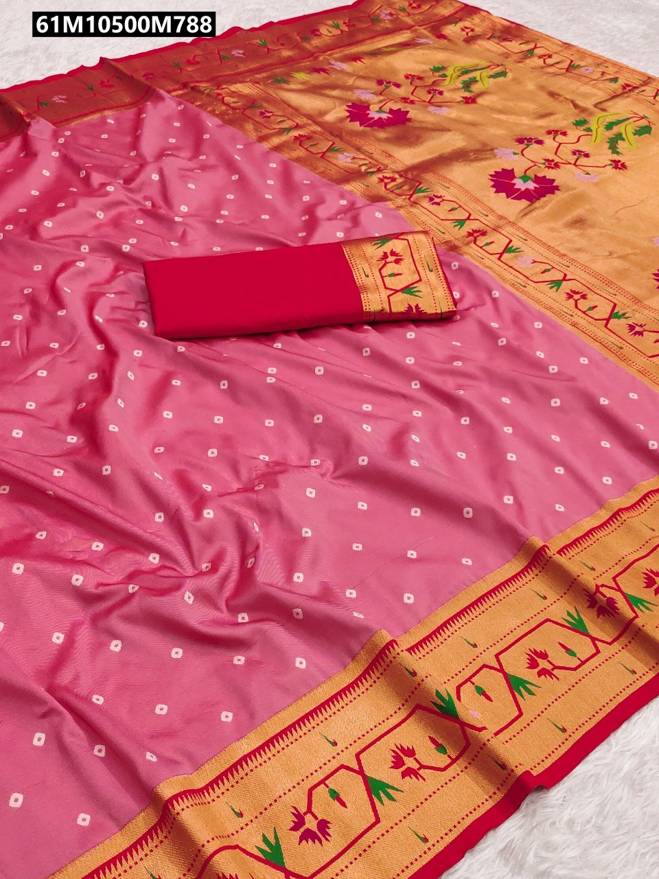 Soft silk Paithani Saree