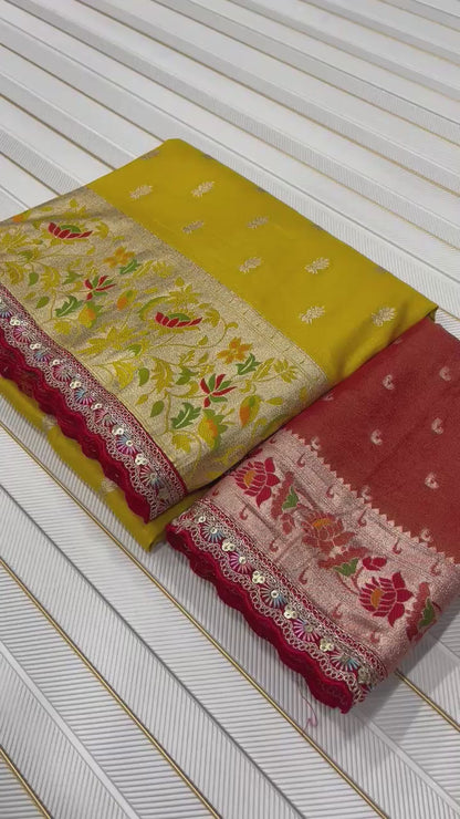 PAITHANI TISSUE SILK SAREE