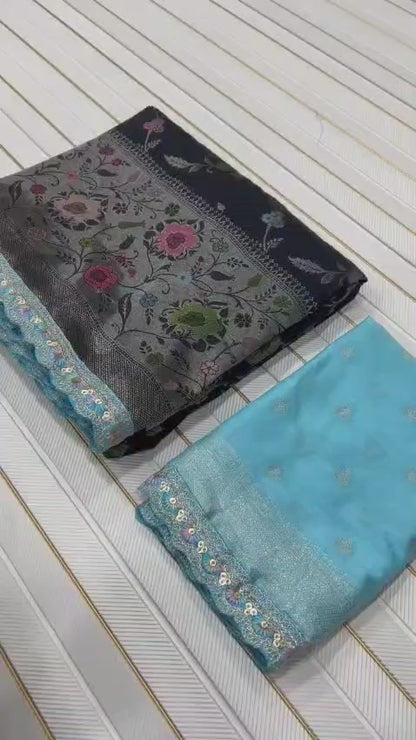 Pure Khaddi Crep Georgette