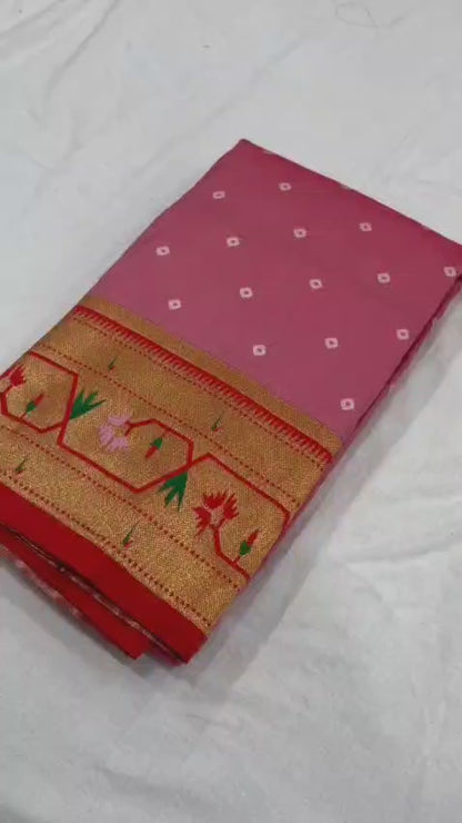 Soft silk Paithani Saree